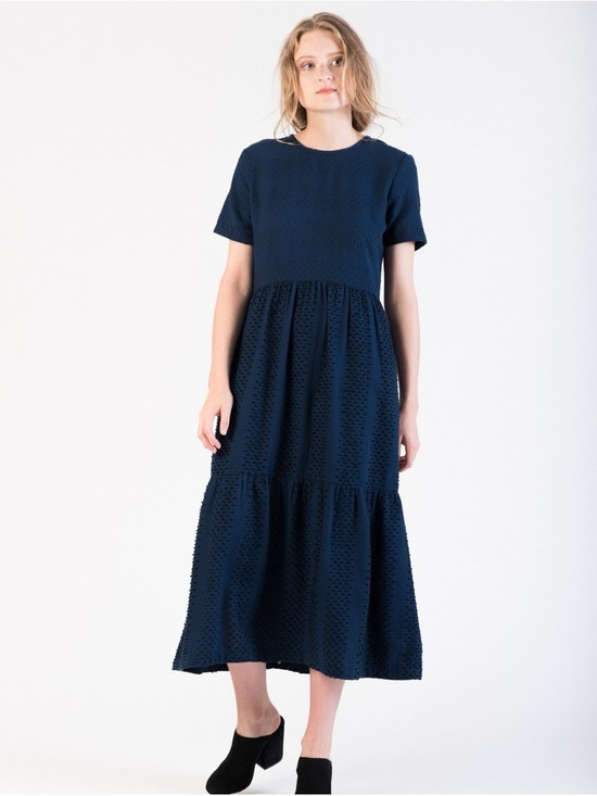 Ace & Jig Dresses & Skirts - Ace & Jig Navy Marie Maxi Dress in Cosmos - Large - GUC